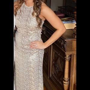 David’s Bridal worn once, size 6 no alterations